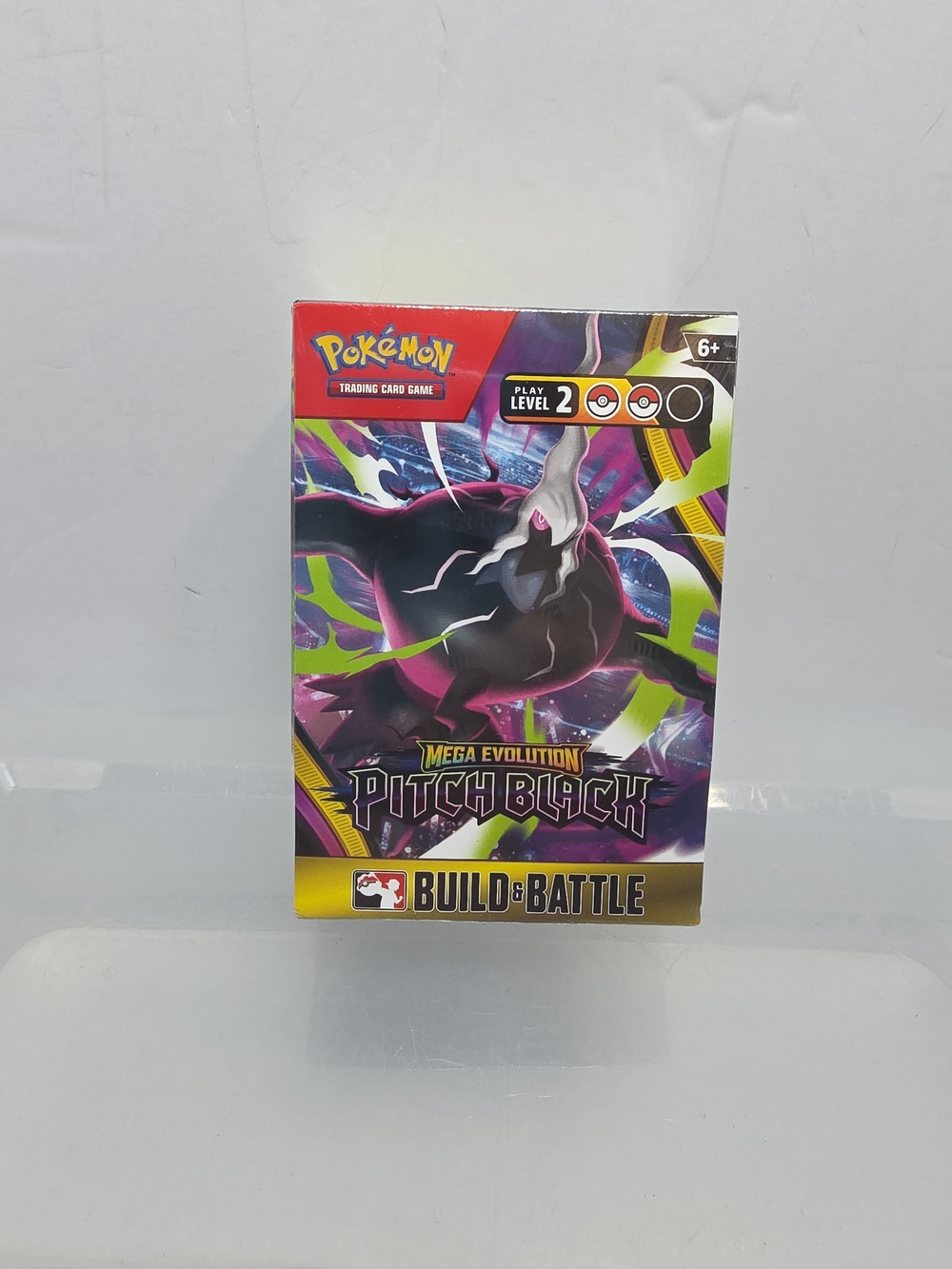 Pokémon TCG Mega Evolution Pitch Black Build & Battle Box 4 Packs Sealed (A4)